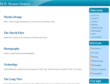 Tablet Screenshot of marsh-design.com